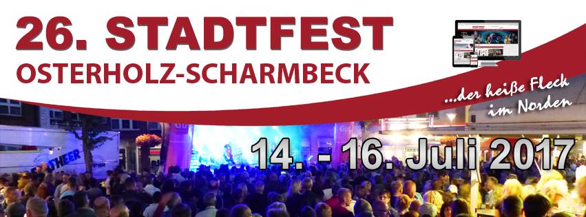 Boschen Eventtechnik liefert zwei Bühnen für das Stadtfest in Osterholz-Scharmbeck